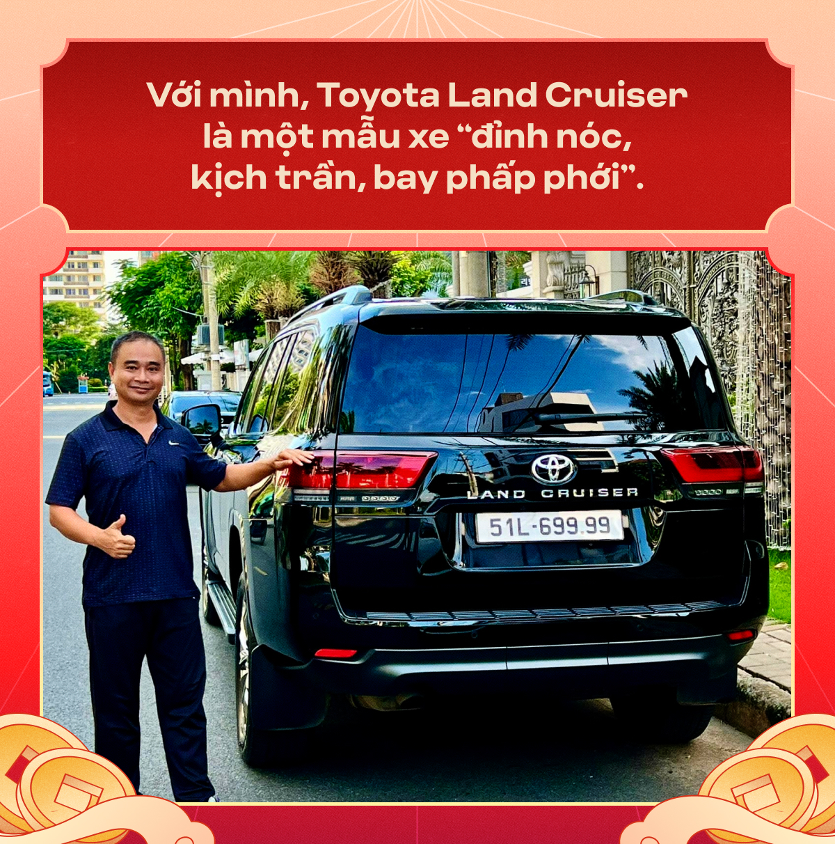 Mang Toyota Land Cruiser biển tứ quý 9 đi xuyên Việt, chủ xe chia sẻ: “Đi đến đâu người dân trầm trồ đến đó”- Ảnh 5.