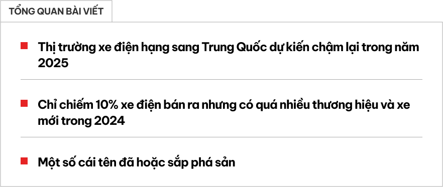 Thị trường xe điện hạng sang Trung Quốc chững lại: Ngay cả người trong nước cũng không mặn mà, thà mua xe Đức chạy xăng- Ảnh 1.