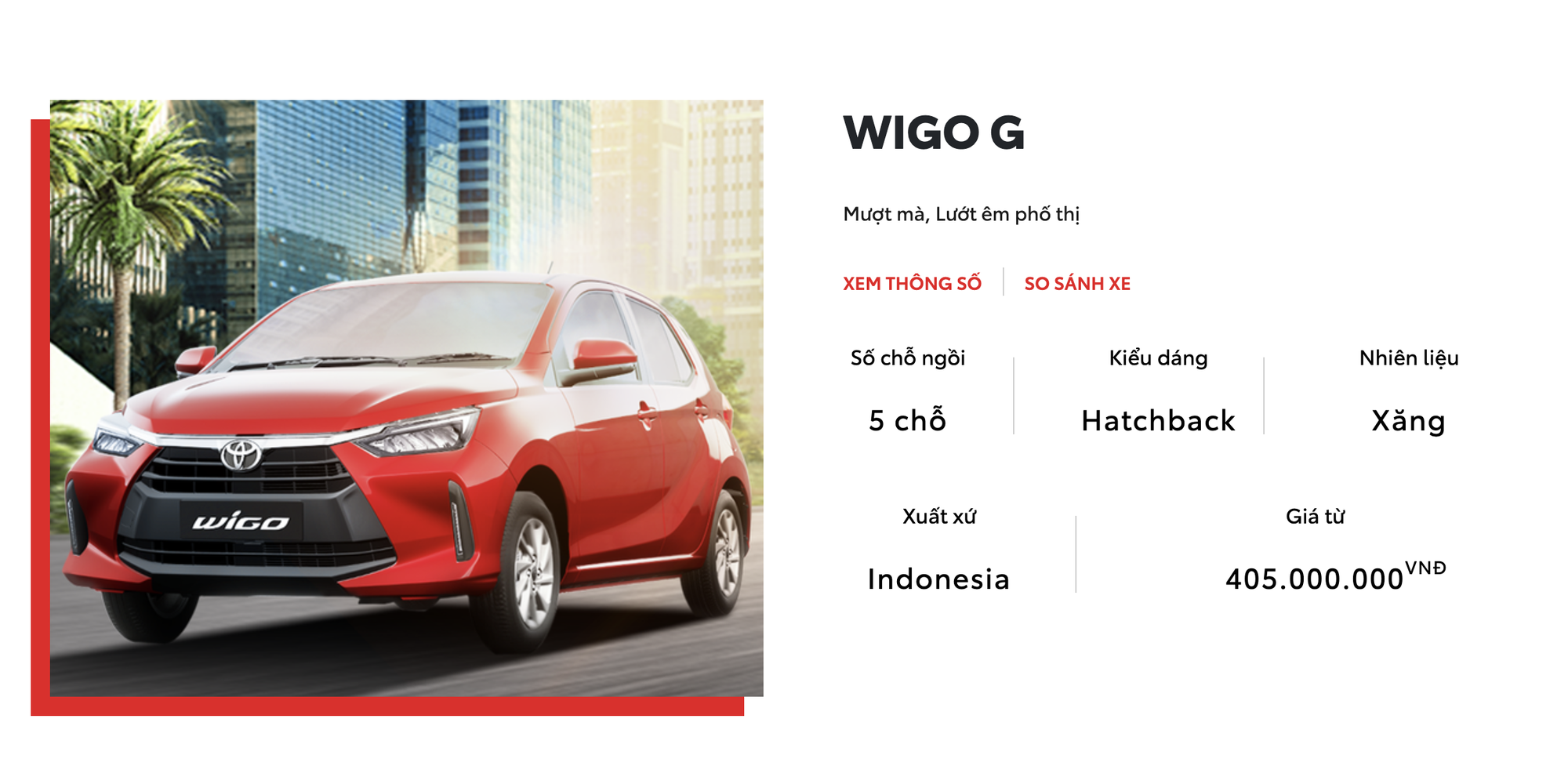 Toyota Wigo bản số sàn âm thầm biến mất khỏi danh mục sản phẩm: Khả năng 'nối gót' Rush và Yaris, giá khởi điểm nay 'nhảy' lên 405 triệu dễ bất lợi trước i10- Ảnh 2.