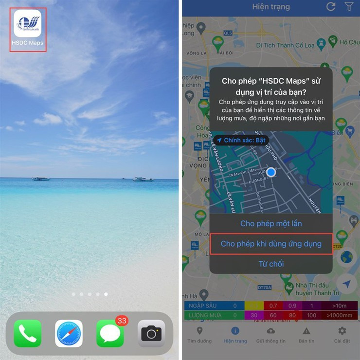 Cách tra cứu điểm ngập úng tại Hà Nội ngay trên điện thoại- Ảnh 3.