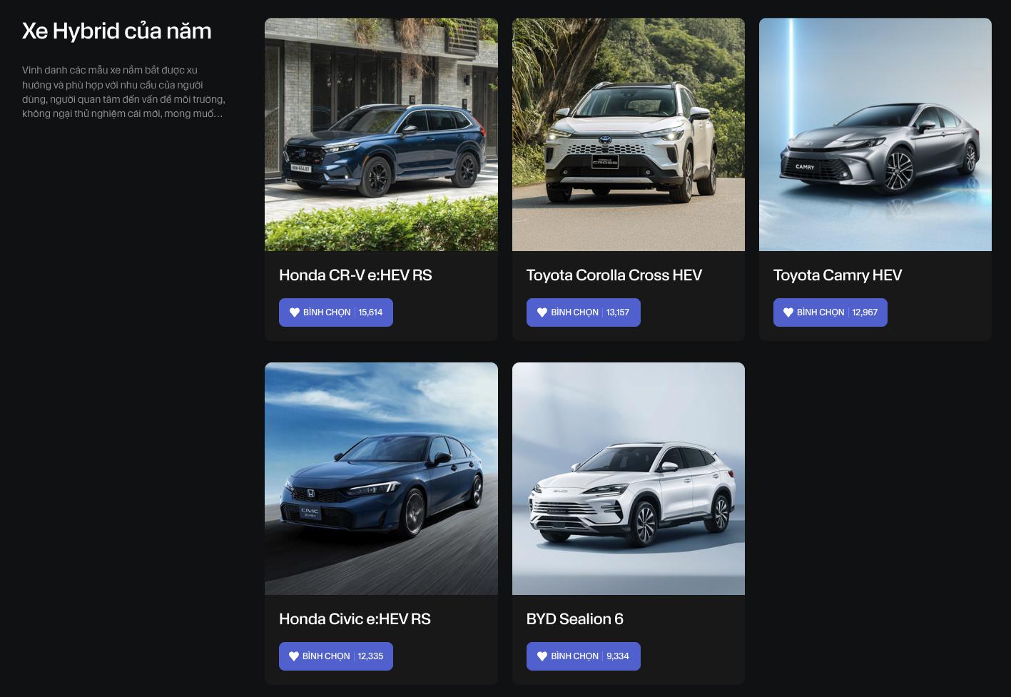 Từ nhu cầu gia đình tới xu hướng điện hóa, Honda CR-V giành ‘cú đúp’ đề cử tại Car Choice Awards 2025- Ảnh 1. Từ nhu cầu gia đình tới xu hướng điện hóa, Honda CR-V giành ‘cú đúp’ đề cử tại Car Choice Awards 2025- Ảnh 1.