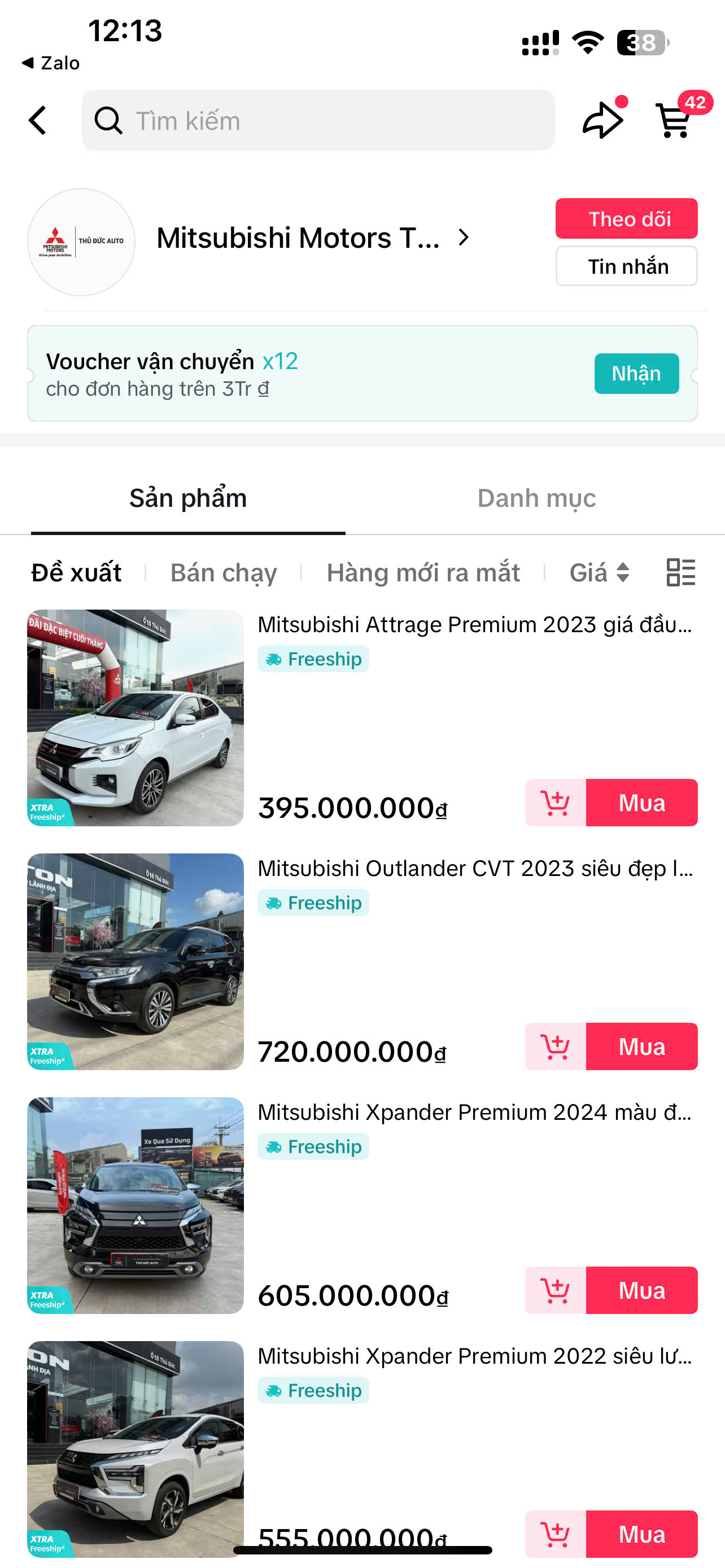 Đại lý ô tô "lách" chính sách của sàn để mở giỏ hàng bán xe tiền tỉ trên TikTok Shop?- Ảnh 3. Đại lý ô tô "lách" chính sách của sàn để mở giỏ hàng bán xe tiền tỉ trên TikTok Shop?- Ảnh 3.