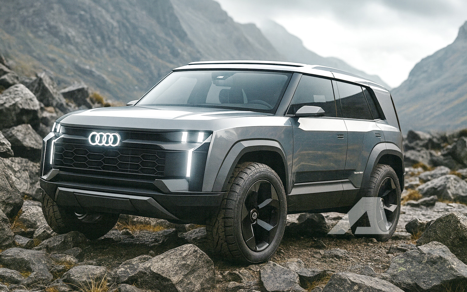 Audi tính làm SUV đấu G-Class, Defender, nhưng sẽ theo một hướng khác biệt- Ảnh 4. Audi tính làm SUV đấu G-Class, Defender, nhưng sẽ theo một hướng khác biệt- Ảnh 4.