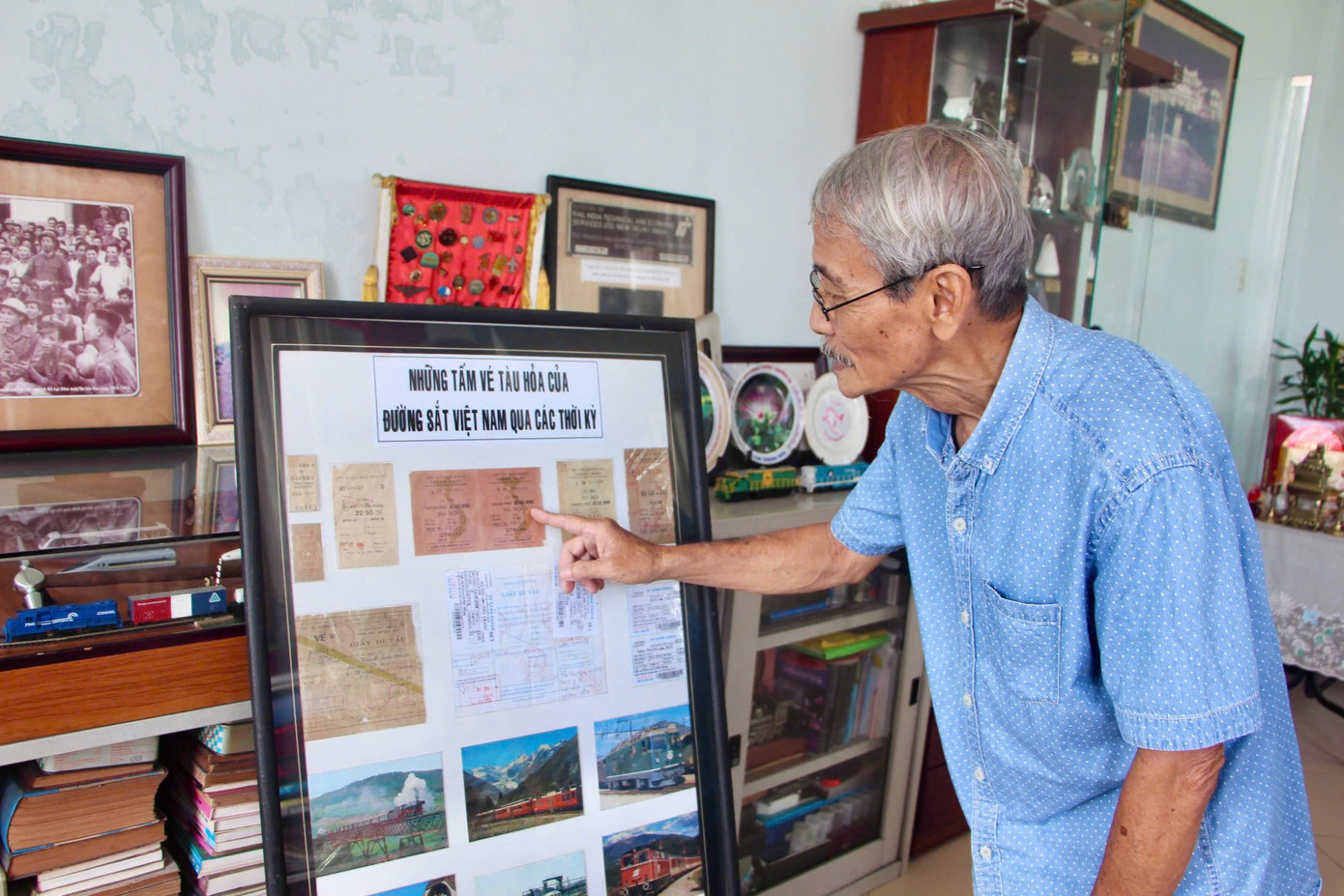 Bảo tàng đường sắt thu nhỏ của ông Tuấn hỏa xa- Ảnh 1.