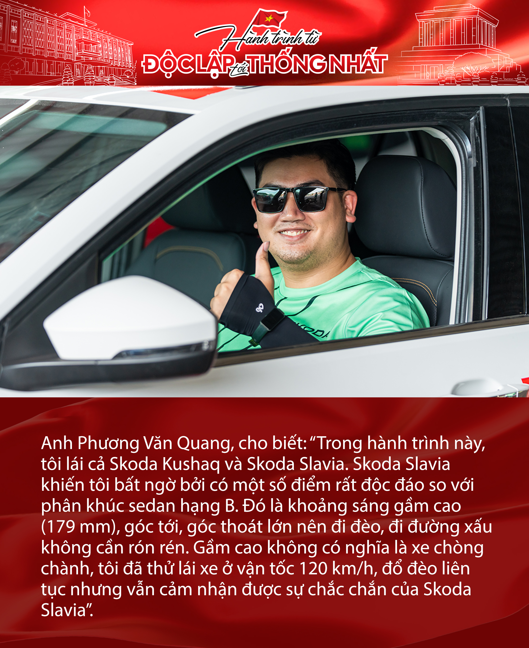 Tài xế nói về Skoda Slavia và Skoda Kushaq sau chuyến xuyên Việt: ‘120km/h không thấy đuối, đi dài ngày không mệt dù là xe cỡ nhỏ’- Ảnh 1.