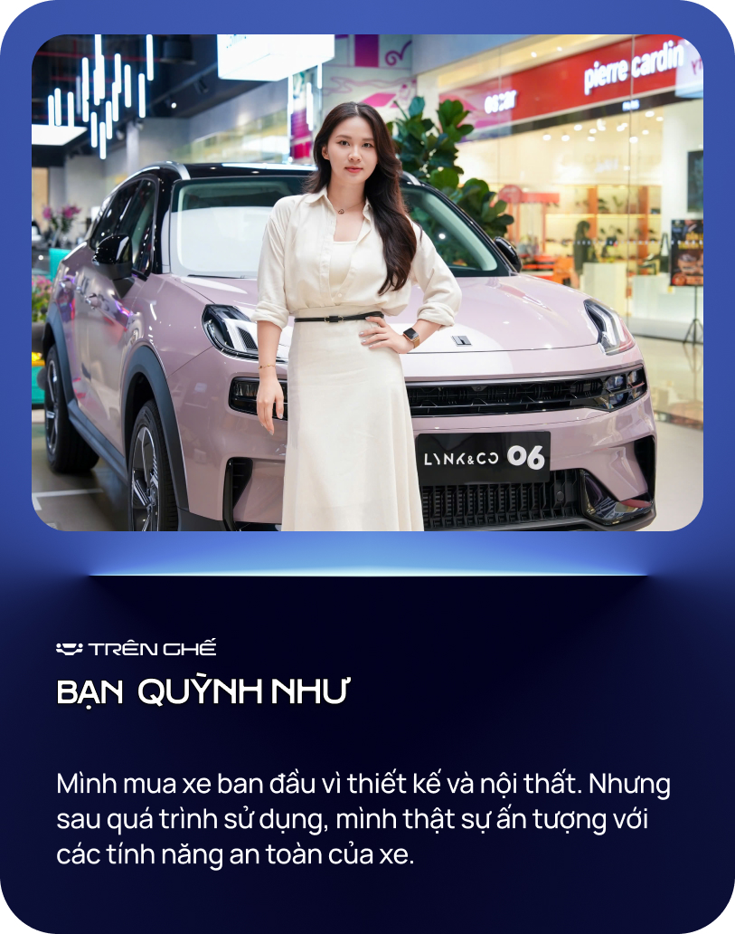Quỳnh Như: ‘Từ fan Toyota, antifan xe Trung Quốc, bố mình chấm 9 điểm cho Lynk & Co 06’- Ảnh 5.
