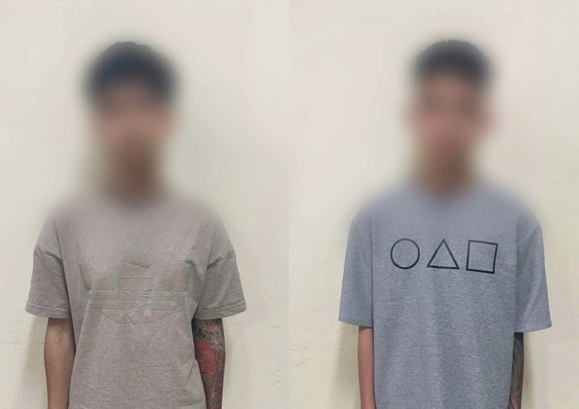 Vụ học sinh bị bắt quỳ, liếm biển số xe máy ở Hà Nội: Khởi tố 2 nam thanh niên- Ảnh 1.