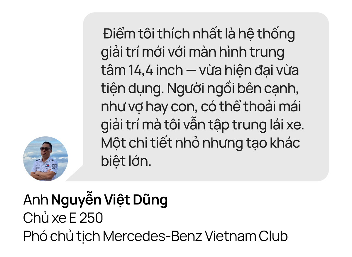 Mercedes-Benz E-Class thêm màn hình ghế phụ: Chuyên gia nói dễ mất tập trung, chủ xe khen vì phục vụ gia đình- Ảnh 5. Mercedes-Benz E-Class thêm màn hình ghế phụ: Chuyên gia nói dễ mất tập trung, chủ xe khen vì phục vụ gia đình- Ảnh 5.