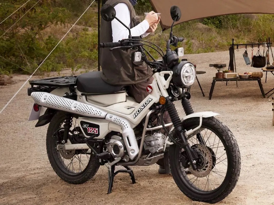 Honda CT125 dự kiến ra mắt thị trường Việt Nam ngay trong tháng 10: Nhỉnh hơn Yamaha PG-1 một chút về trang bị nhưng giá bán dễ cao hơn gấp đôi- Ảnh 6.