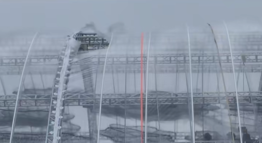 Mưa gió dữ dội làm rách rạp cưới chục tỷ của Viết Vương - Đỗ Hà, dàn xe tải được điều động gấp- Ảnh 1.