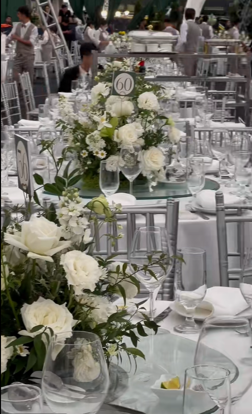 Mưa gió dữ dội làm rách rạp cưới chục tỷ của Viết Vương - Đỗ Hà, dàn xe tải được điều động gấp- Ảnh 11.