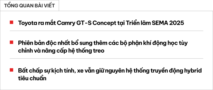 Muốn biết Toyota Camry độ lên nhìn thể thao và ‘chiến’ tới cỡ nào thì đây là câu trả lời cho các ‘dân chơi’- Ảnh 1. Muốn biết Toyota Camry độ lên nhìn thể thao và ‘chiến’ tới cỡ nào thì đây là câu trả lời cho các ‘dân chơi’- Ảnh 1.