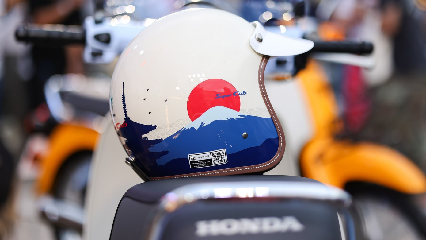 Cận cảnh Honda Super Cub phiên bản giới hạn 500 chiếc vừa trình làng- Ảnh 6.