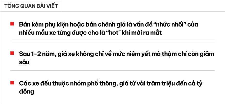 5 xe từng ‘kèm lạc’, bán chênh tại Việt Nam nay phải giảm giá mạnh kiếm khách: Đều là SUV phổ thông, có mẫu giảm tới cả trăm triệu đồng- Ảnh 1.
