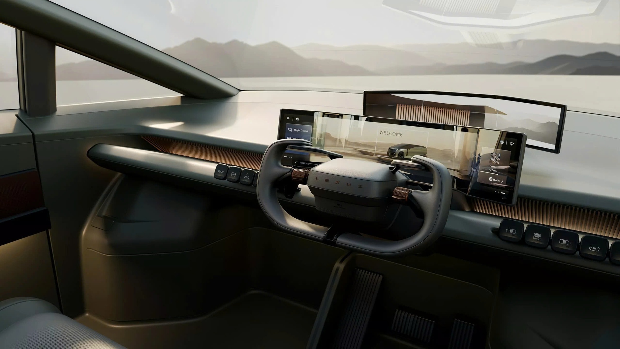 Nhìn tận mắt Lexus LS concept hoàn toàn mới: Từ sedan thành MPV 6 bánh 'cực dị' khi 4 bánh sau nhỏ hơn 2 bánh trước- Ảnh 10.