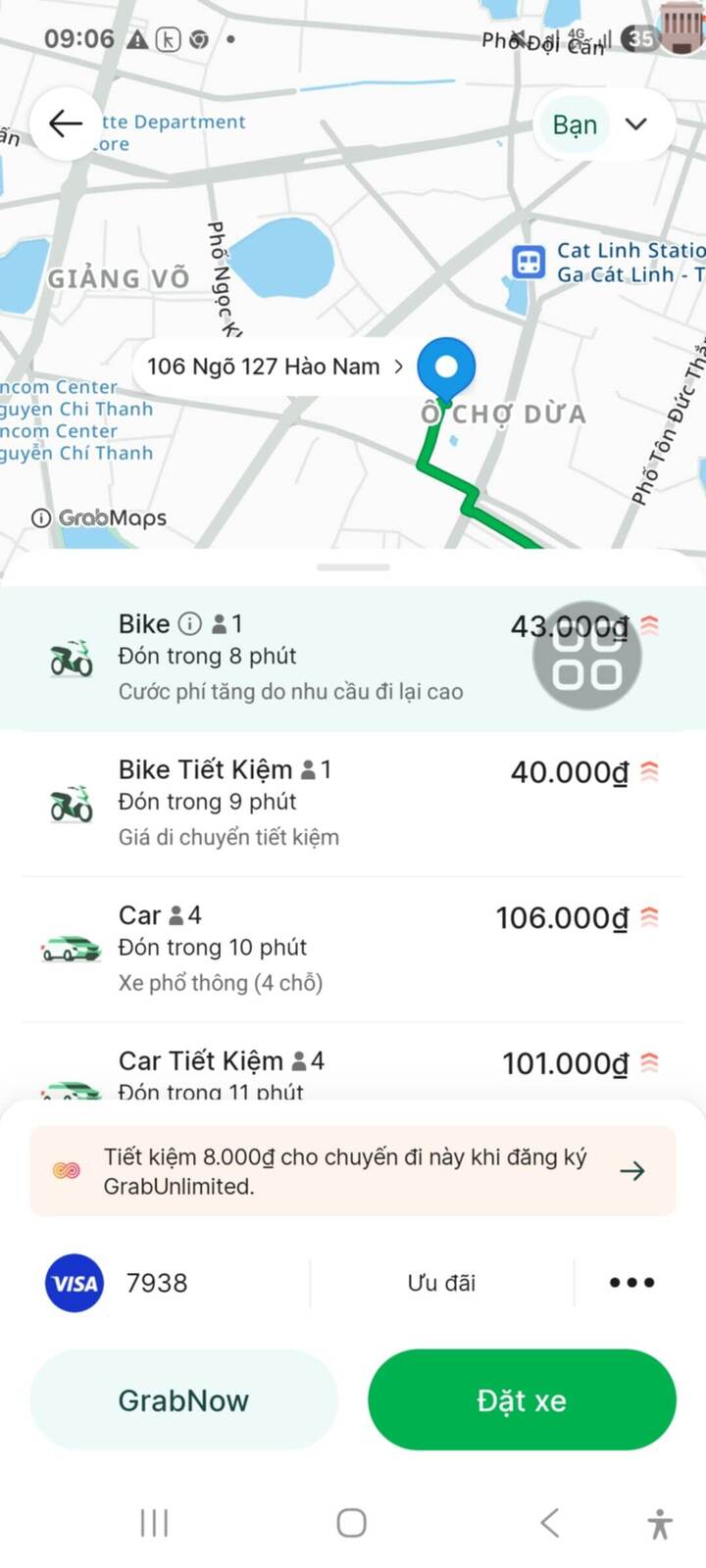 Đặt xe công nghệ 'khó hơn lên trời' ngày Hà Nội ngập lụt- Ảnh 1.