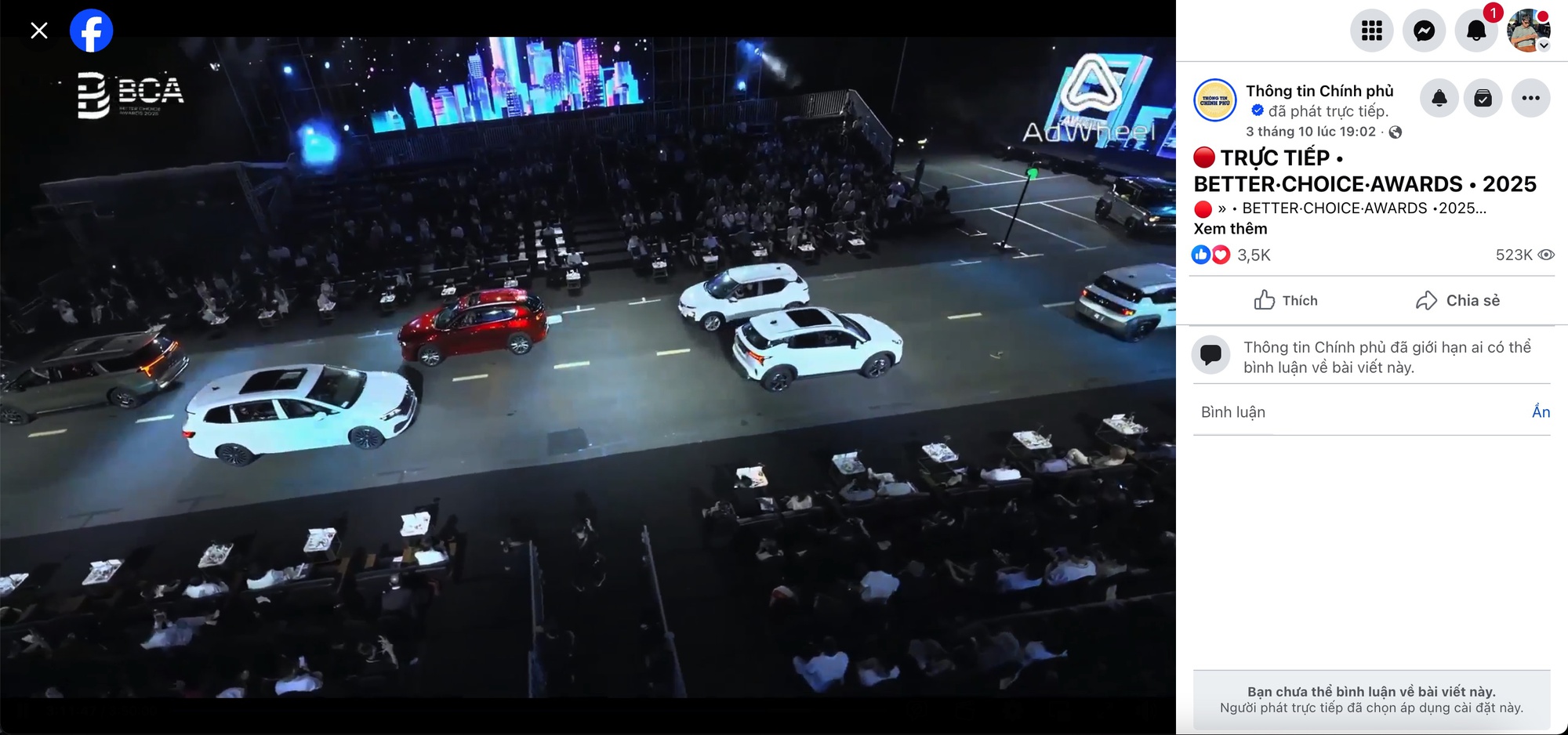 Hàng triệu lượt xem online, cả nghìn khán giả trực tiếp, 15 ô tô trị giá cả chục tỷ đồng cùng loạt con số ấn tượng trong đêm Gala CCA 2025- Ảnh 2.