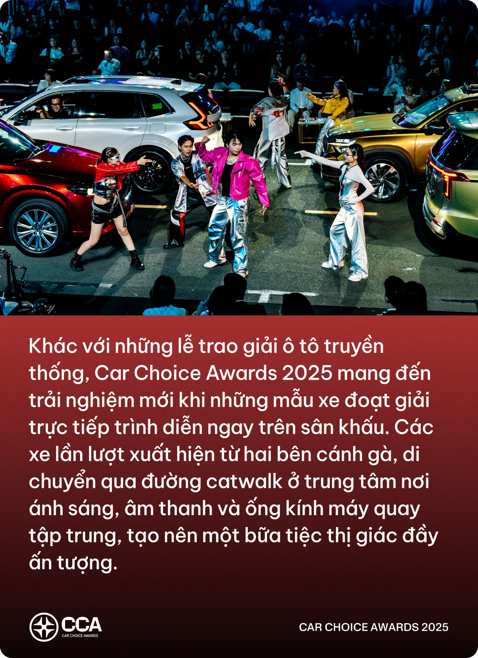 Reviewer ‘catwalk’ xe tại Gala CCA 2025: ‘Mỗi cú nhấp ga hay đánh lái đều phải chính xác vì cả triệu người đang theo dõi’- Ảnh 1.