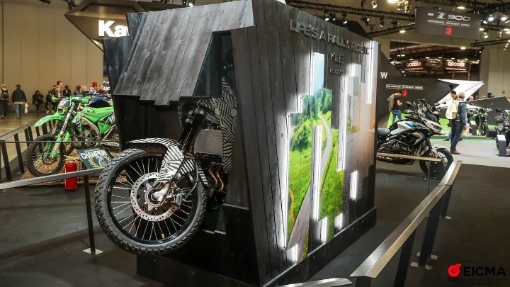 Kawasaki KLE 500 chính thức trở lại vào năm 2026: Biểu tượng adventure một thời sẽ được hồi sinh- Ảnh 2.