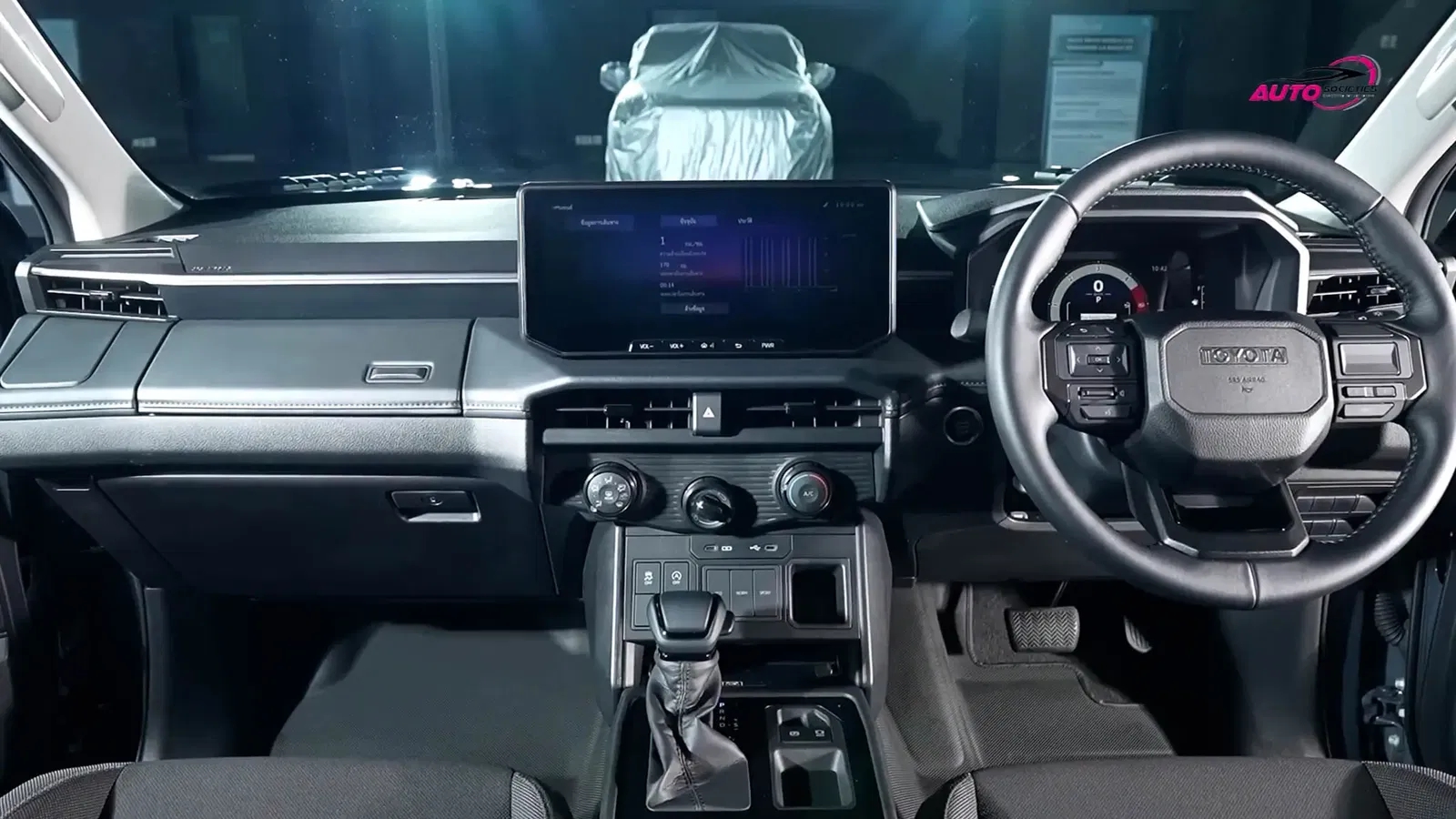 Toyota Hilux 2026 có ảnh thực tế rõ nét: Thiết kế góc cạnh hơn, nội thất như Prado, tùy chọn động cơ diesel và điện đấu Ranger- Ảnh 9.