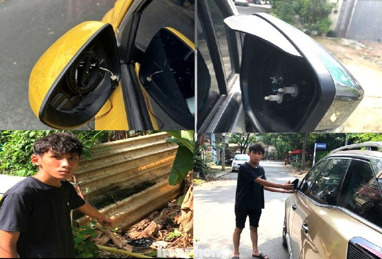 Đã tìm ra thủ phạm gây loạt vụ trộm gương chiếu hậu ô tô ở TPHCM- Ảnh 1.