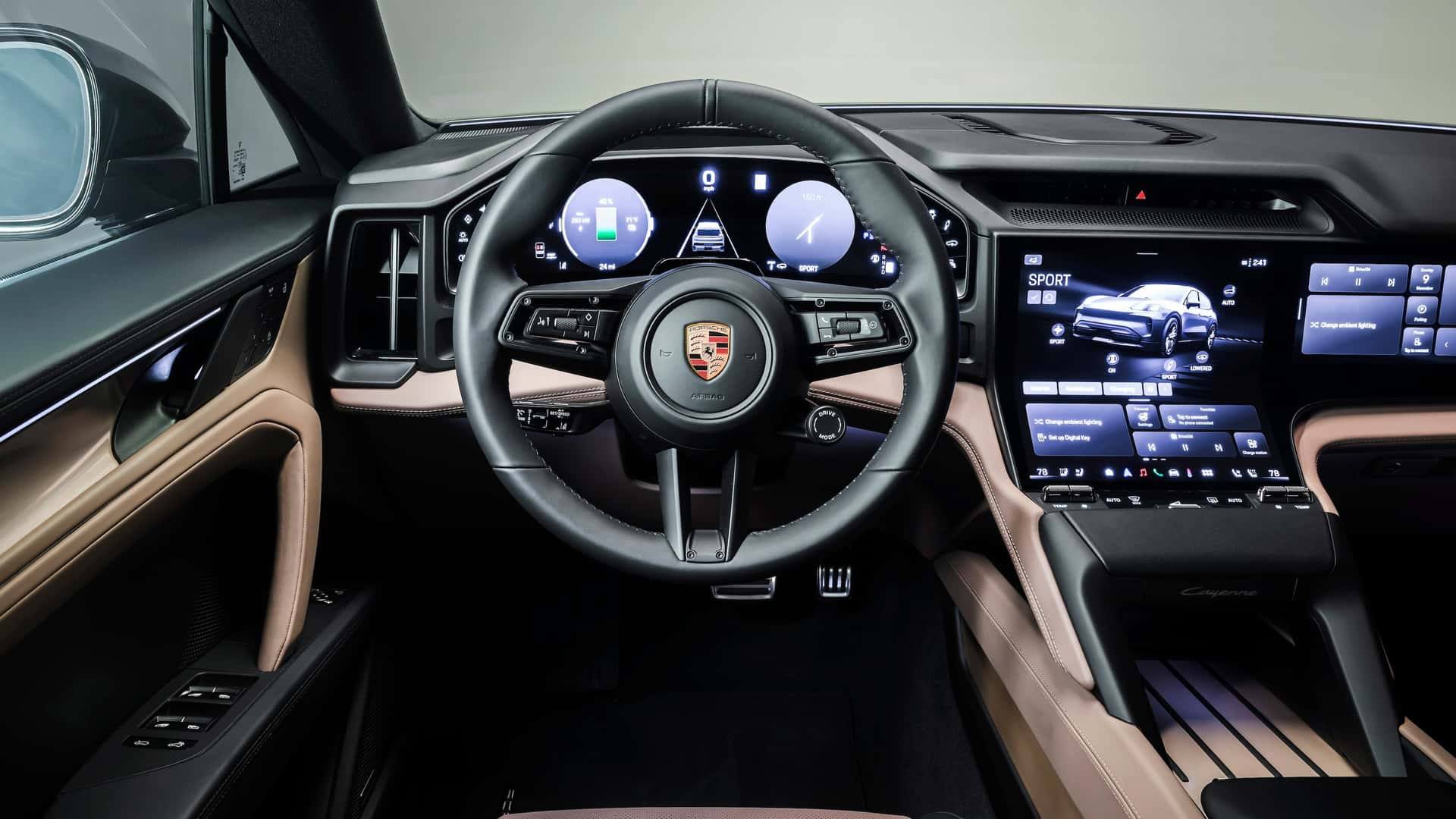 Porsche Cayenne EV ra mắt: 2 phiên bản, bản Turbo 1.139 mã lực mạnh nhất lịch sử hãng, tăng tốc như siêu xe- Ảnh 5.