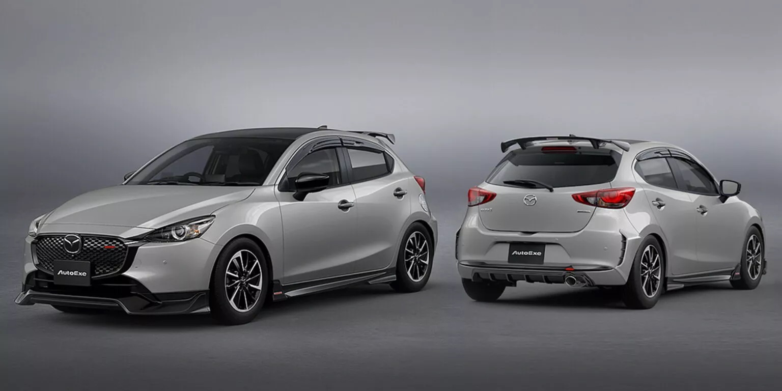Mazda2 2026 ra mắt: Màn hình lớn, camera 360, có cả bản độ như xe đua- Ảnh 6.