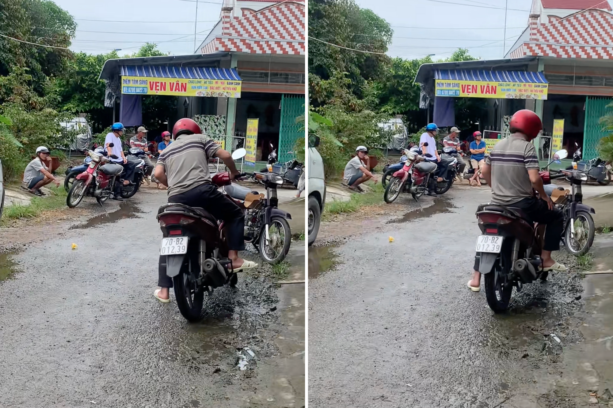 Nhìn cảnh này mới biết tại sao phụ nữ miền Tây 10 người hết 7 người không biết chạy xe máy- Ảnh 3.