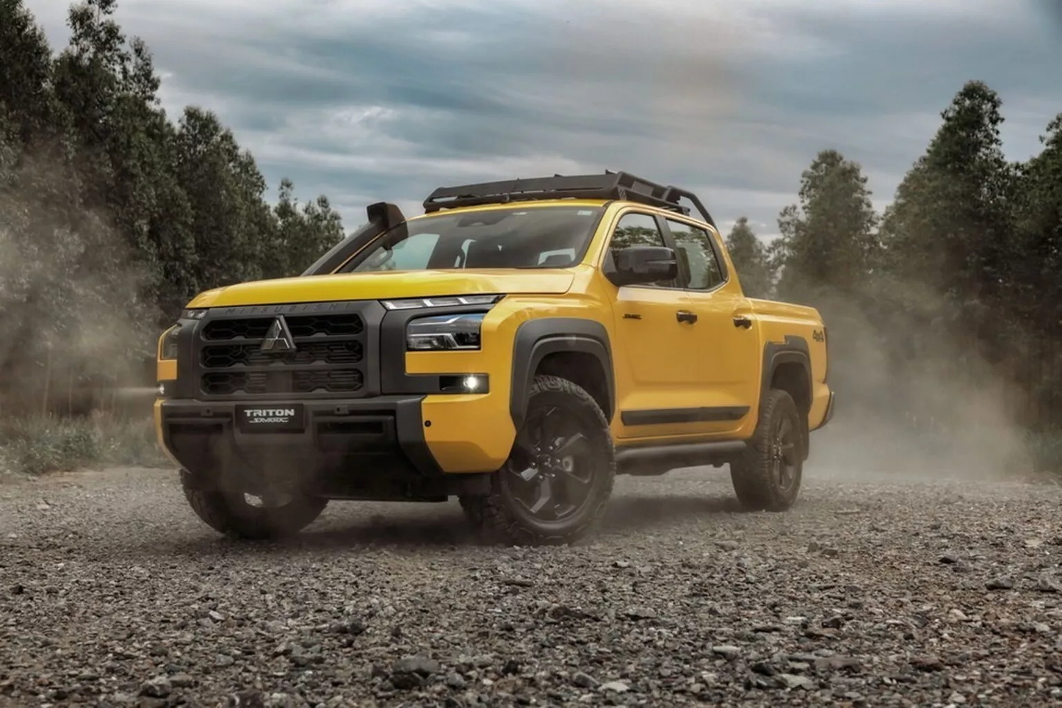 Mitsubishi Triton có bản mới cho dân mê off-road: Lắp sẵn giá nóc lớn, ống thở, lội nước sâu thoải mái tới nửa thân người- Ảnh 6.