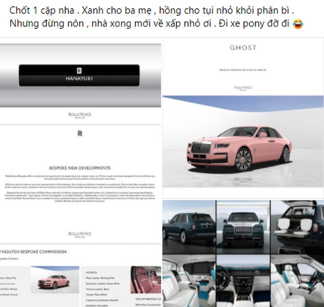 Sau 4 năm Nguyễn Quốc Vũ chi 80 tỷ mua Rolls-Royce cho Đoàn Di Băng, xe vẫn "biệt tăm"- Ảnh 8. Sau 4 năm Nguyễn Quốc Vũ chi 80 tỷ mua Rolls-Royce cho Đoàn Di Băng, xe vẫn "biệt tăm"- Ảnh 8.