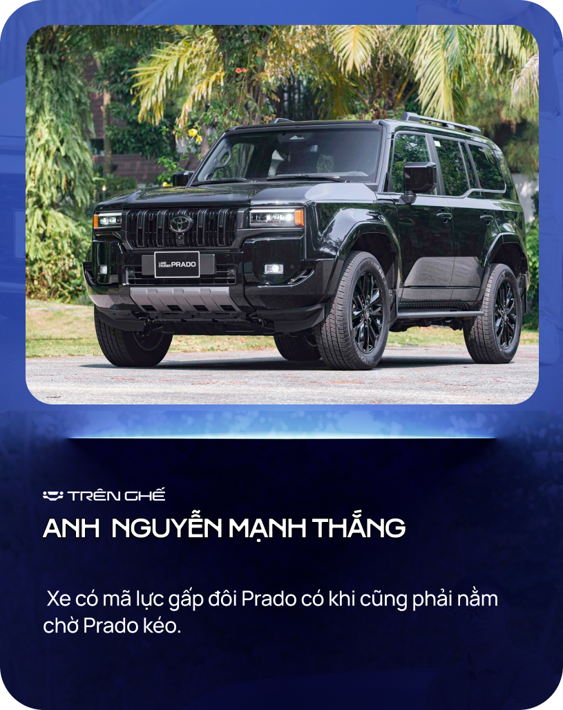 Toyota Prado bị chê không đủ full size, mã lực yếu, nhưng xe khác cứ tưởng ngon hơn cũng phải chờ Prado kéo- Ảnh 4. Toyota Prado bị chê không đủ full size, mã lực yếu, nhưng xe khác cứ tưởng ngon hơn cũng phải chờ Prado kéo- Ảnh 4.