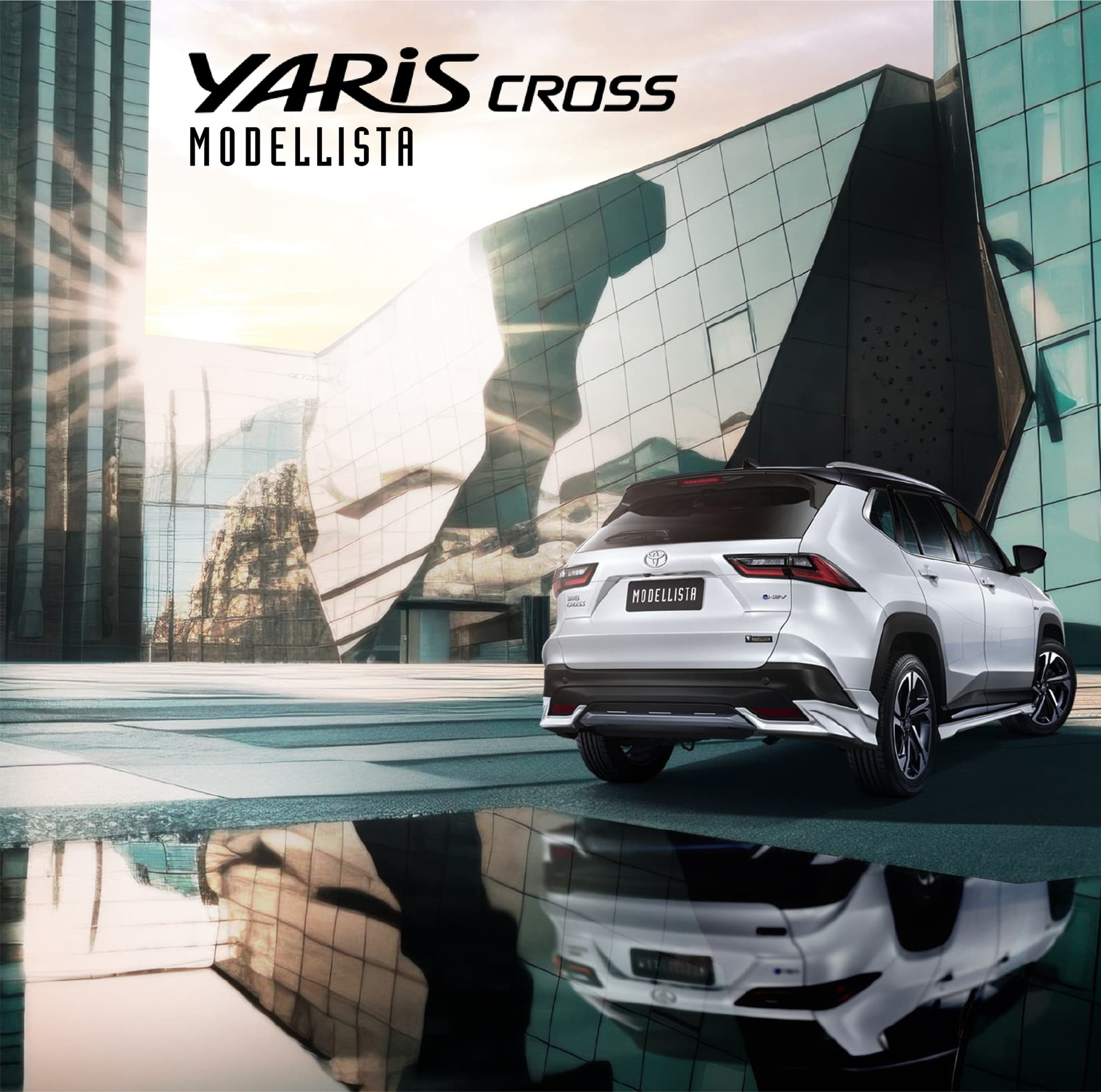 Chủ xe Toyota Yaris Cross thích độ hàng xịn thì hãng có bán bộ bodykit chính hãng: Thêm vài chi tiết là có dáng hầm hố hơn hẳn xe zin- Ảnh 1.