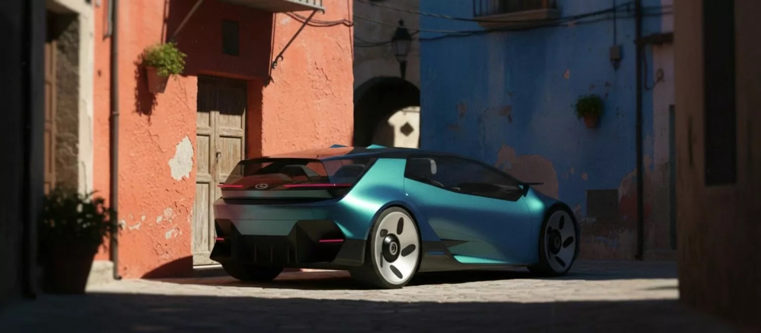 Designer của Ford chỉ tốn 24 giờ dùng AI để tạo một chiếc Lexus long lanh, làm hẳn bộ ảnh hậu trường thật đến khó tin- Ảnh 2.