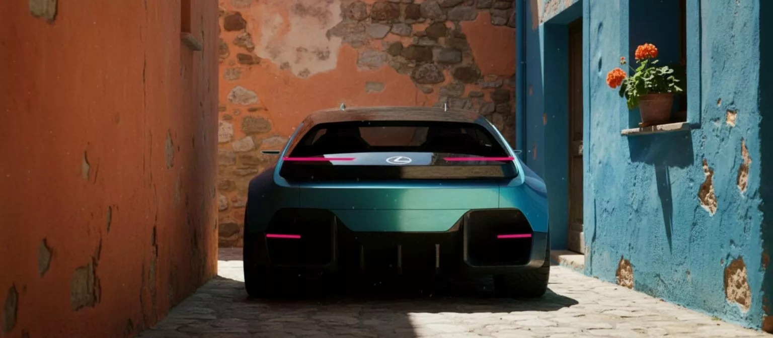 Designer của Ford chỉ tốn 24 giờ dùng AI để tạo một chiếc Lexus long lanh, làm hẳn bộ ảnh hậu trường thật đến khó tin- Ảnh 3.