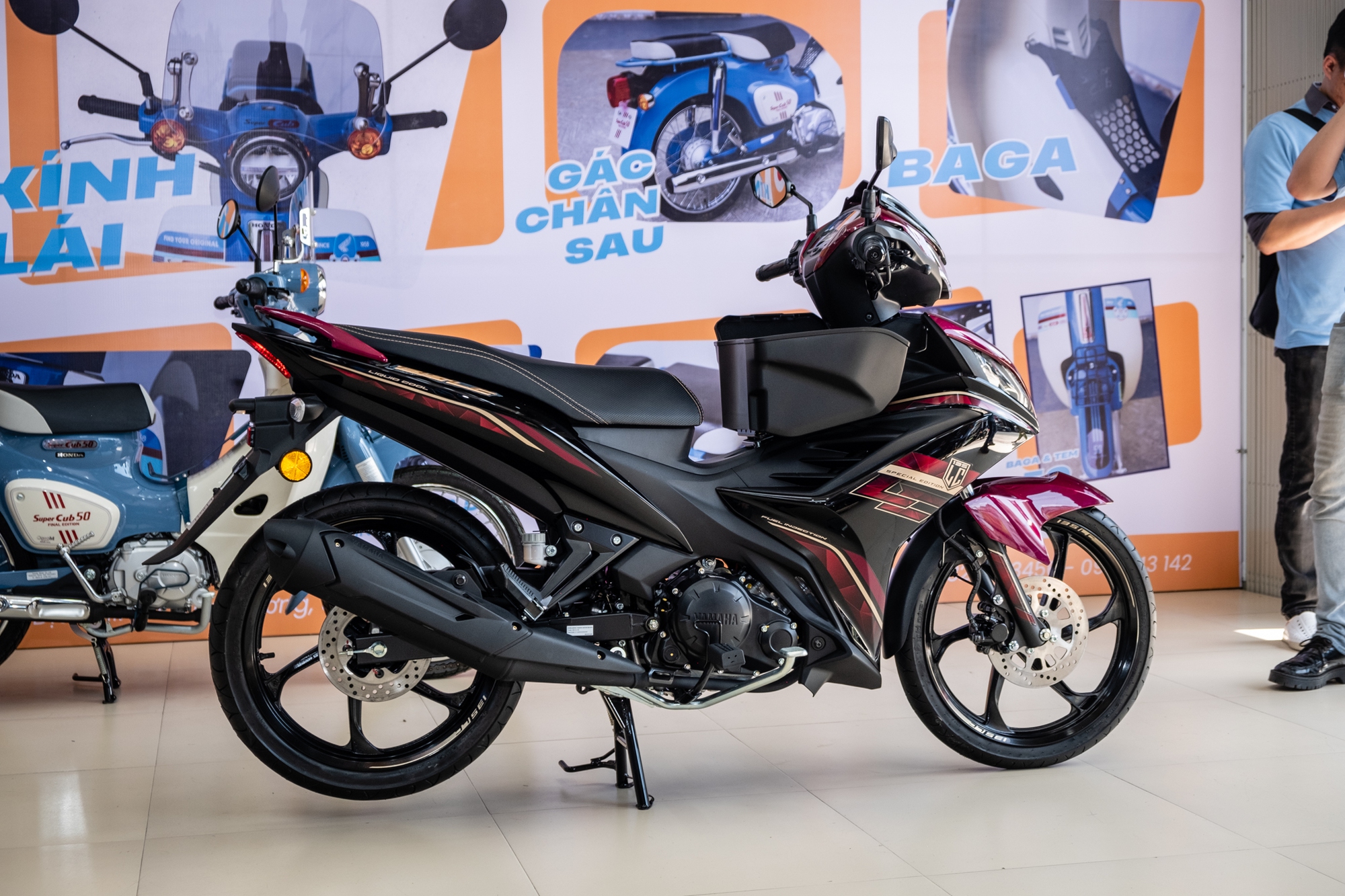 Yamaha 135LC 2025 về Việt Nam: Giá hơn 100 triệu đồng, gần giống Exciter nhưng nhập khẩu, không có ABS- Ảnh 8. Yamaha 135LC 2025 về Việt Nam: Giá hơn 100 triệu đồng, gần giống Exciter nhưng nhập khẩu, không có ABS- Ảnh 8.