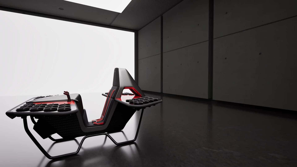 Đ&acirc;y l&agrave; chiếc m&ocirc; t&ocirc; bay được chế tạo từ 48 động cơ phản lực thu nhỏ v&agrave; bạn c&oacute; thể mua trước với 990 USD- Ảnh 5.