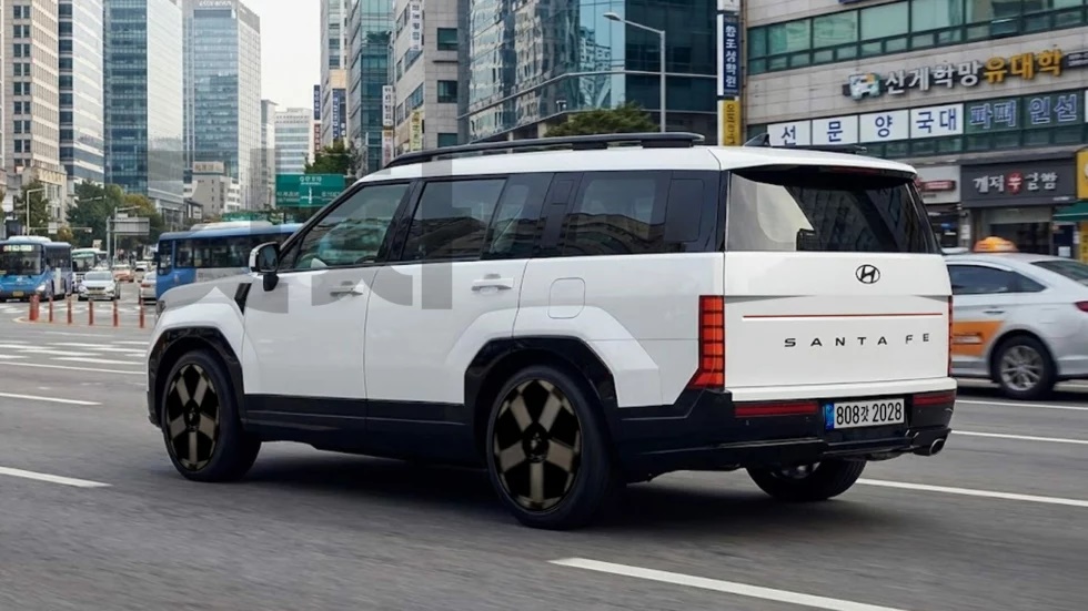Hyundai Santa Fe dù chỉ facelift nhưng không khác gì ra thế hệ mới: Bớt giống Land Rover, đậm chất Tucson, Palisade hơn, bỏ hộp số DCT- Ảnh 3. Hyundai Santa Fe dù chỉ facelift nhưng không khác gì ra thế hệ mới: Bớt giống Land Rover, đậm chất Tucson, Palisade hơn, bỏ hộp số DCT- Ảnh 3.