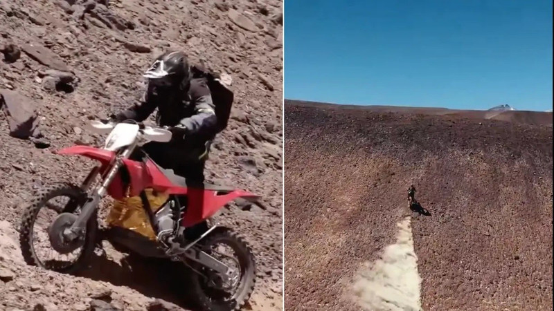 Kỳ tích xe điện chinh phục núi lửa cao nhất thế giới- Ảnh 6. Kỳ tích xe điện chinh phục núi lửa cao nhất thế giới- Ảnh 6.