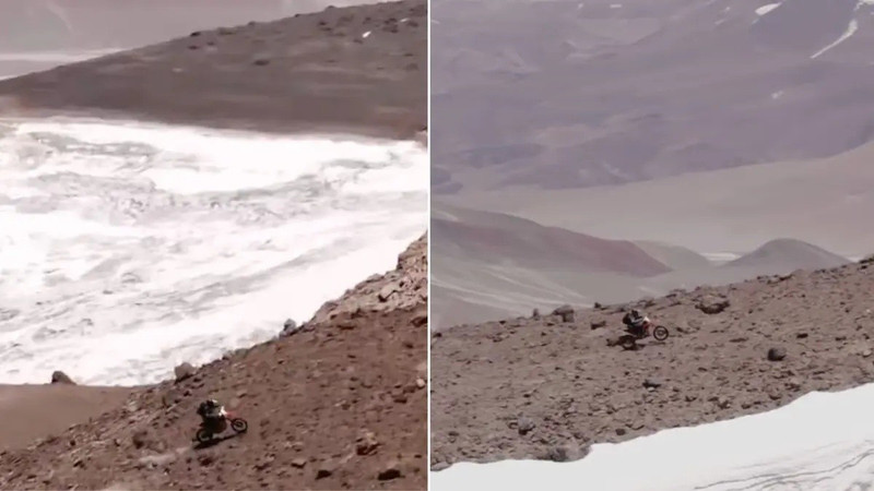 Kỳ tích xe điện chinh phục núi lửa cao nhất thế giới- Ảnh 7. Kỳ tích xe điện chinh phục núi lửa cao nhất thế giới- Ảnh 7.