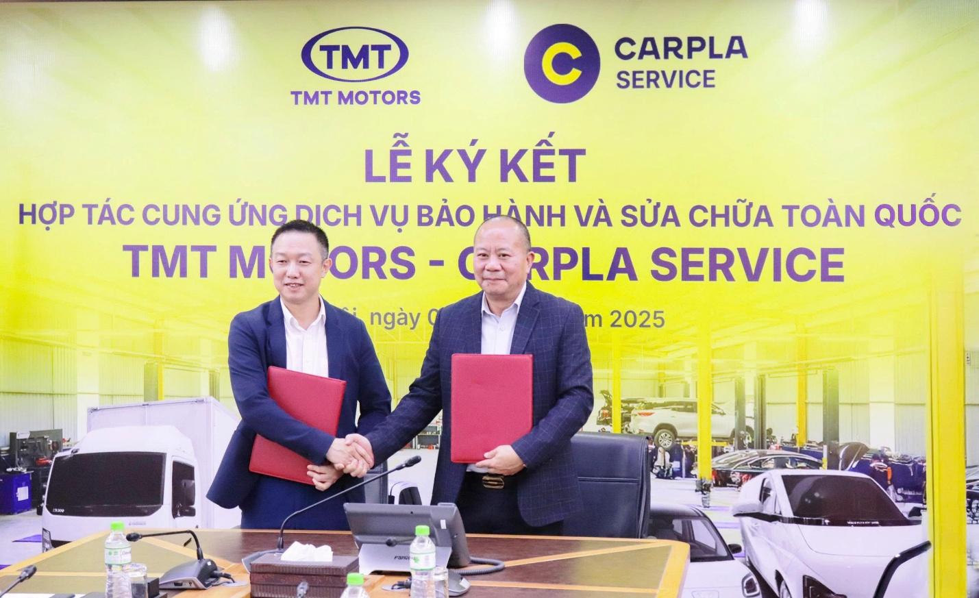 TMT Motors v&agrave; Carpla Service k&yacute; kết hợp t&aacute;c cung ứng dịch vụ bảo h&agrave;nh, sửa chữa tr&ecirc;n to&agrave;n quốc- Ảnh 1.