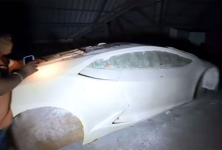 Th&ecirc;m một ch&agrave;ng trai trẻ d&agrave;nh hẳn 4 năm l&agrave;m xe m&ocirc; phỏng Lamborghini Huracan tỷ lệ như thật- Ảnh 3.