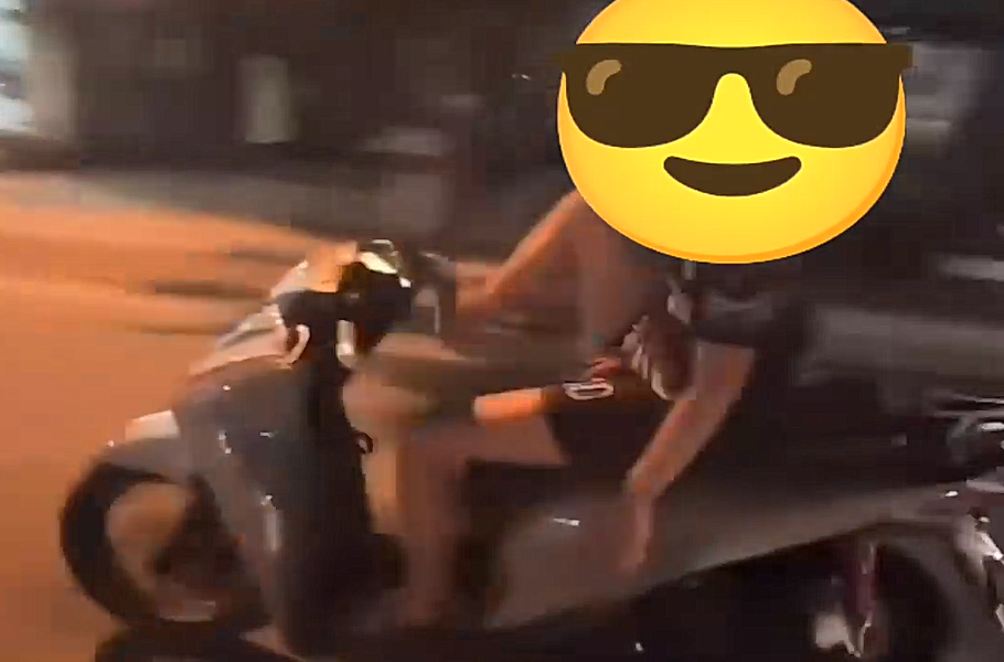 Bị quay lại cảnh d&ugrave;ng ch&acirc;n điều khiển xe, thanh ni&ecirc;n &ldquo;ngậm ng&ugrave;i chia tay chiếc SH&rdquo;- Ảnh 1.