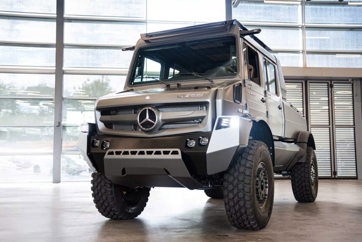 Mercedes Unimog tr&igrave;nh l&agrave;ng phi&ecirc;n bản sang trọng nhất từ trước đến nay- Ảnh 2.