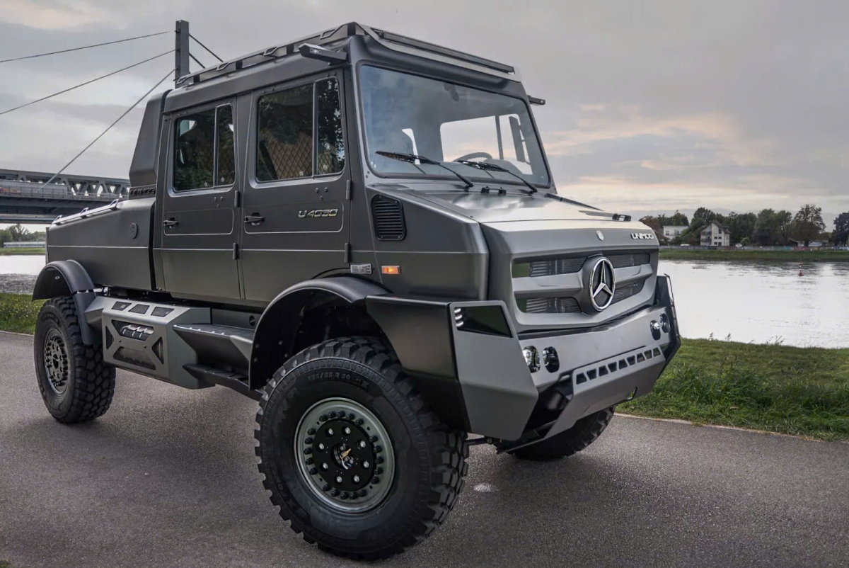 Mercedes Unimog tr&igrave;nh l&agrave;ng phi&ecirc;n bản sang trọng nhất từ trước đến nay- Ảnh 3.