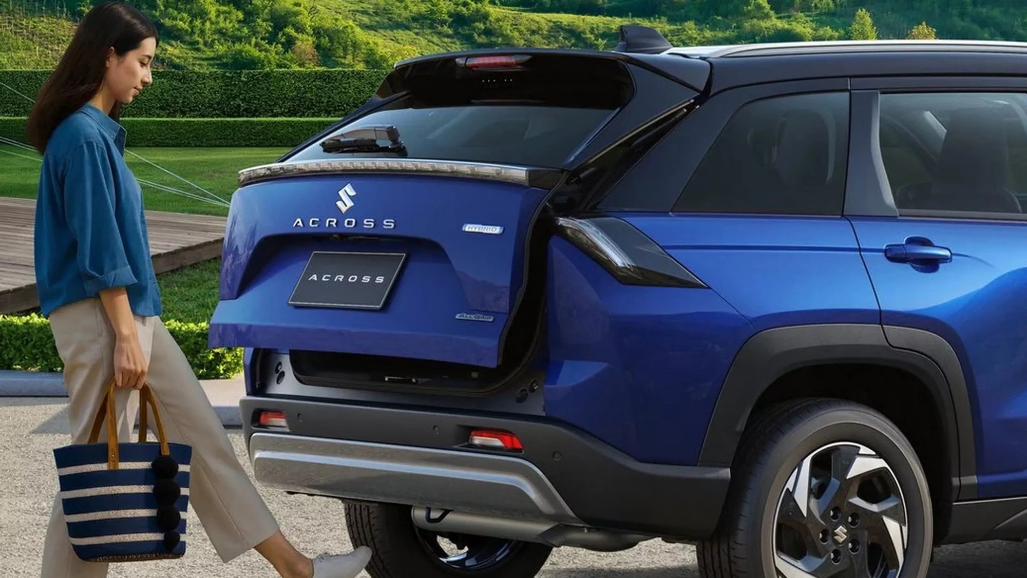 Suzuki Across - SUV cùng cỡ Yaris Cross, máy nhỏ 1.5L nhưng có 4WD cùng tùy chọn hybrid- Ảnh 4.