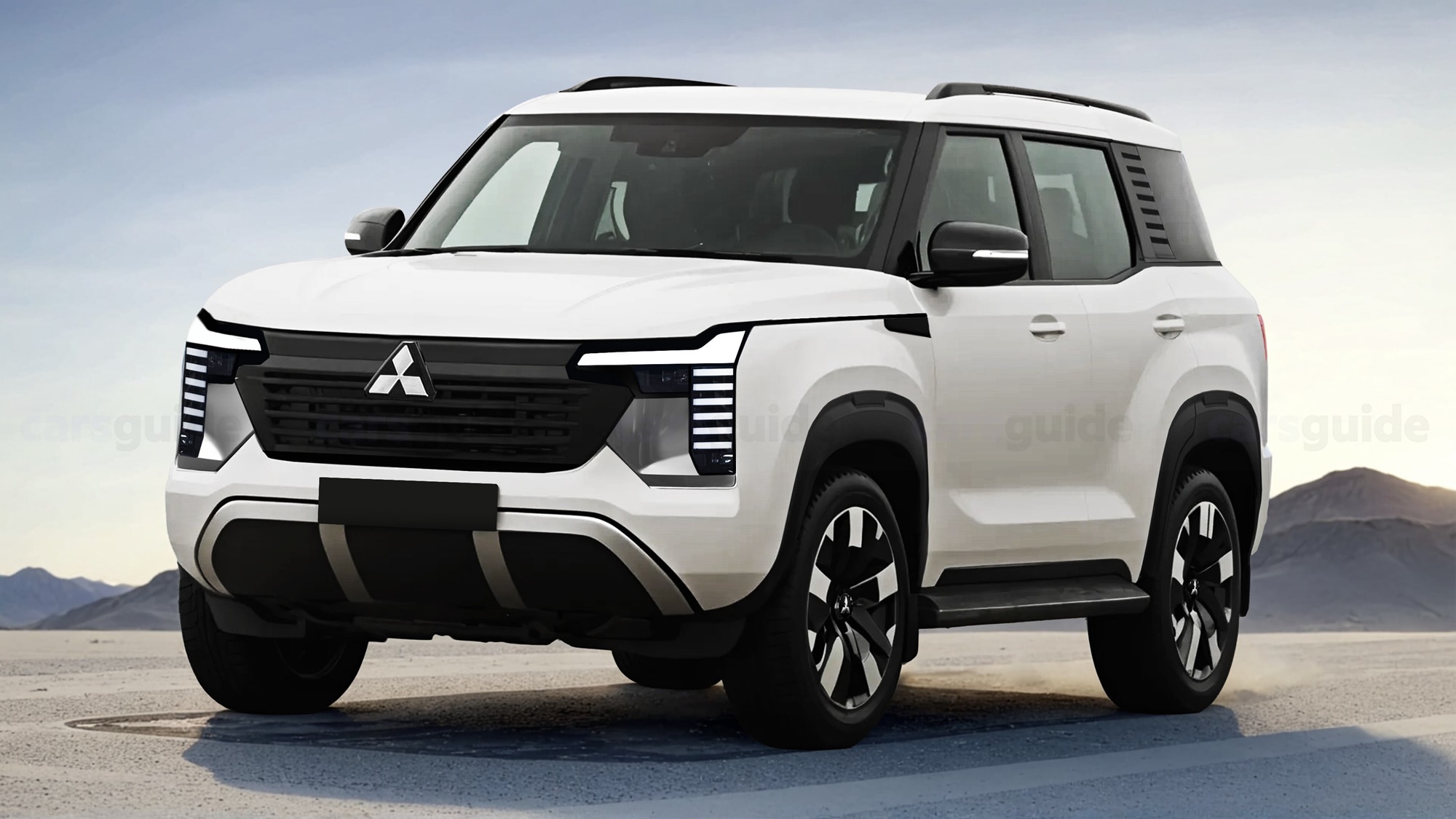 Mitsubishi Pajero thế hệ mới lộ diện: Bỏ bảng t&ecirc;n Pajero Sport, c&oacute; chi tiết như Destinator, 'l&ecirc;n đời' để đấu Toyota Land Cruiser Prado- Ảnh 5.
