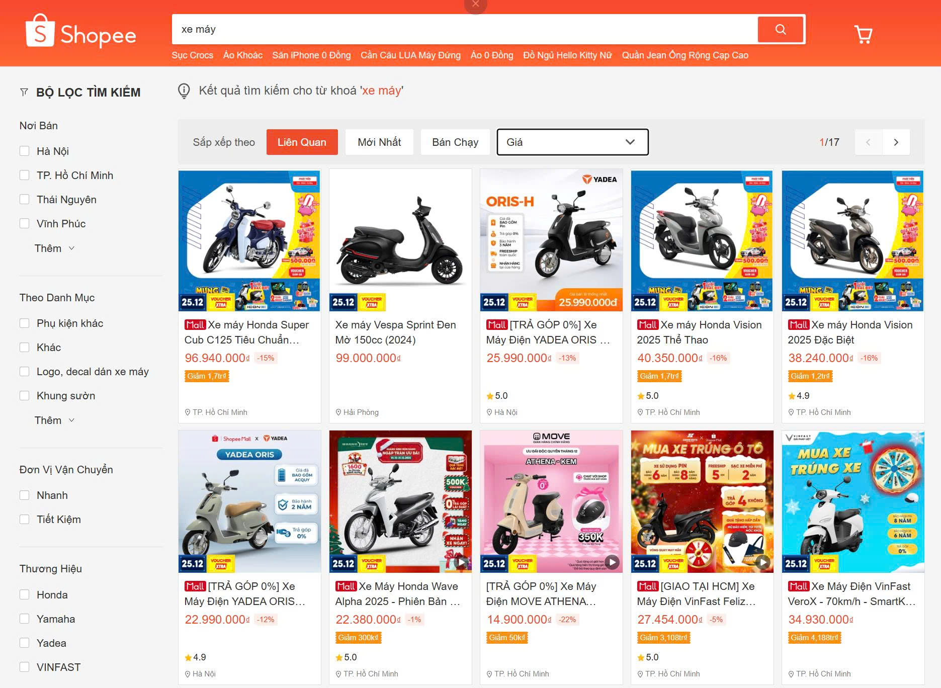 Mua xe máy online: ‘Chỉ dành cho người rành xe có nhiều kinh nghiệm’- Ảnh 5. Mua xe máy online: ‘Chỉ dành cho người rành xe có nhiều kinh nghiệm’- Ảnh 5.