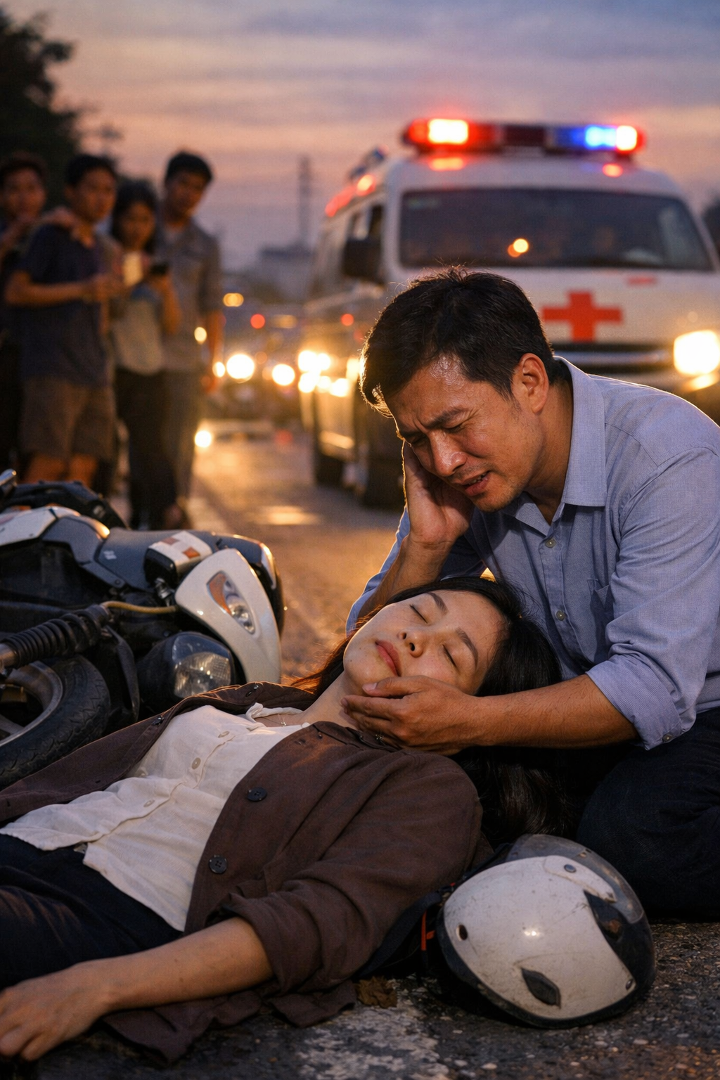 Dừng xe cứu c&ocirc; g&aacute;i gục b&ecirc;n đường, khoảnh khắc khiến cuộc đời người đ&agrave;n &ocirc;ng thay đổi- Ảnh 1.
