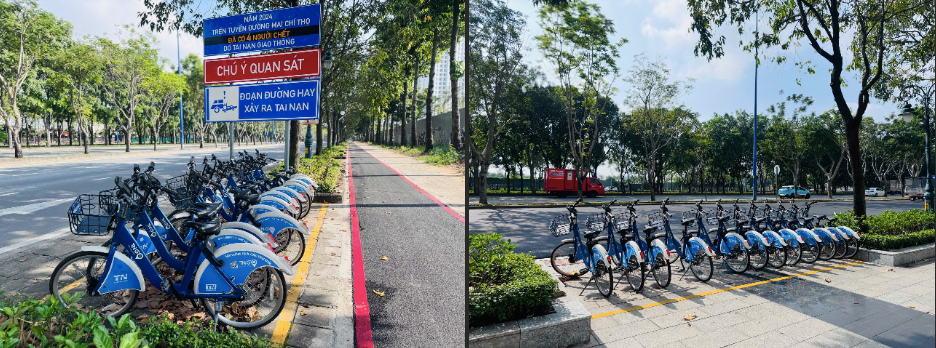 Ngắm l&agrave;n đường d&agrave;nh cho xe đạp đầu ti&ecirc;n tại TPHCM- Ảnh 10.