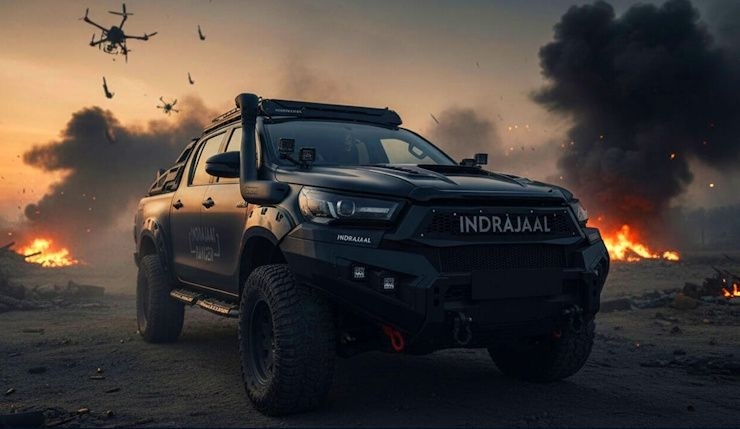 Toyota Hilux có phiên bản siêu ngầu: Hạ được cả drone bằng AI, cực kỳ cơ động nhưng chỉ những người này mới được sử dụng- Ảnh 1.